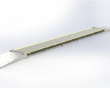 Render 3D de SMARTFORCE en perspectiva: plataforma, rampas y apoyos