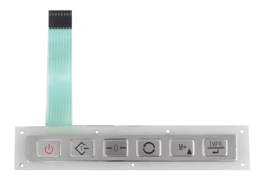 Pieza y accesorio de pesaje Conjunto de teclado de acero inoxidable