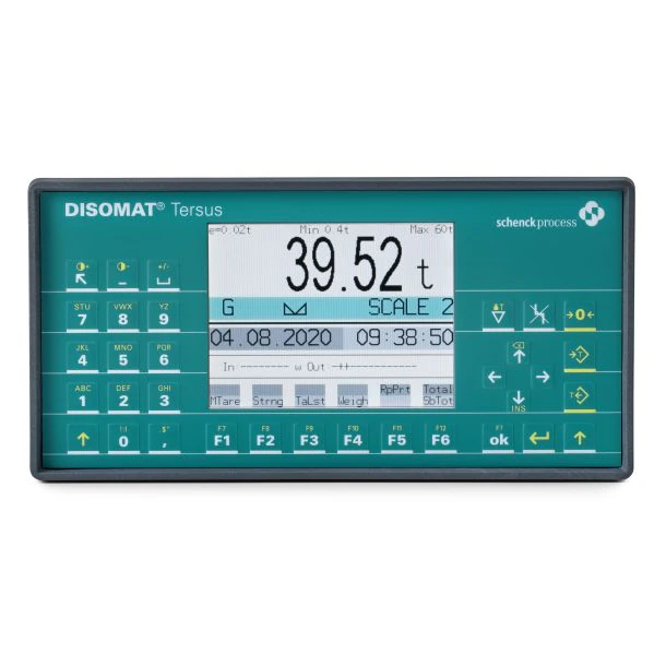 Integrador de pesaje DISOMAT Tersus + unidad de montaje en panel VEG 20450