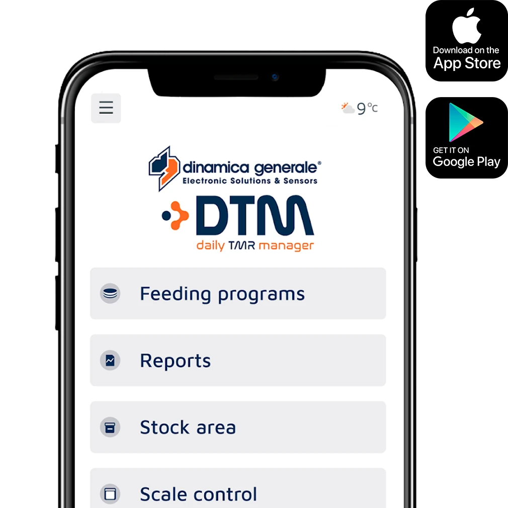 Software de pesaje DTM APP