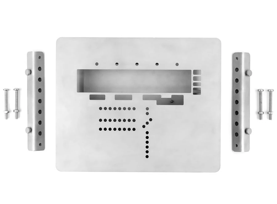 Pieza y accesorio de pesaje Gabinete de acero inoxidable con varilla