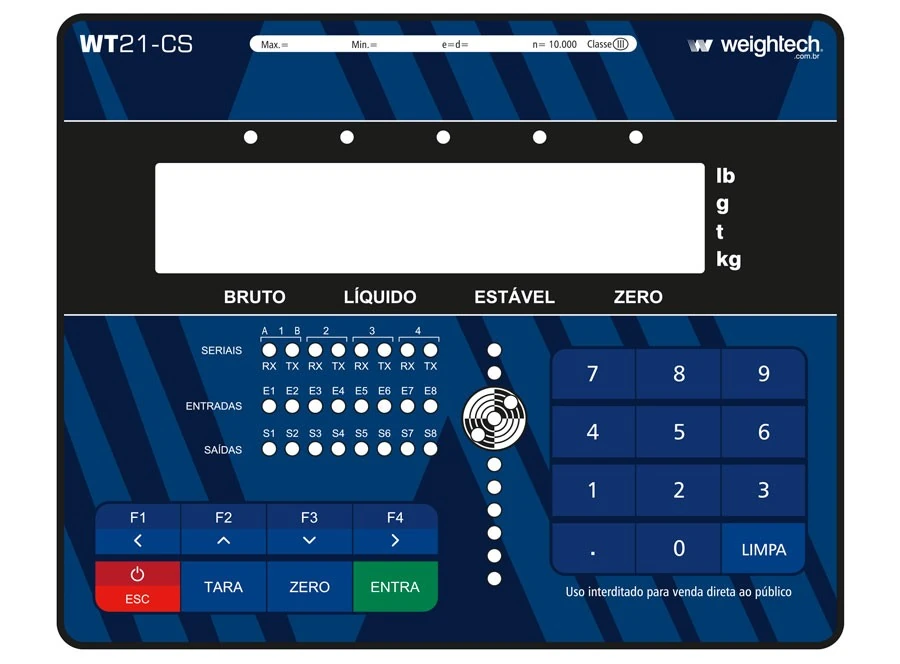 Pieza de repuesto Panel completo con teclado