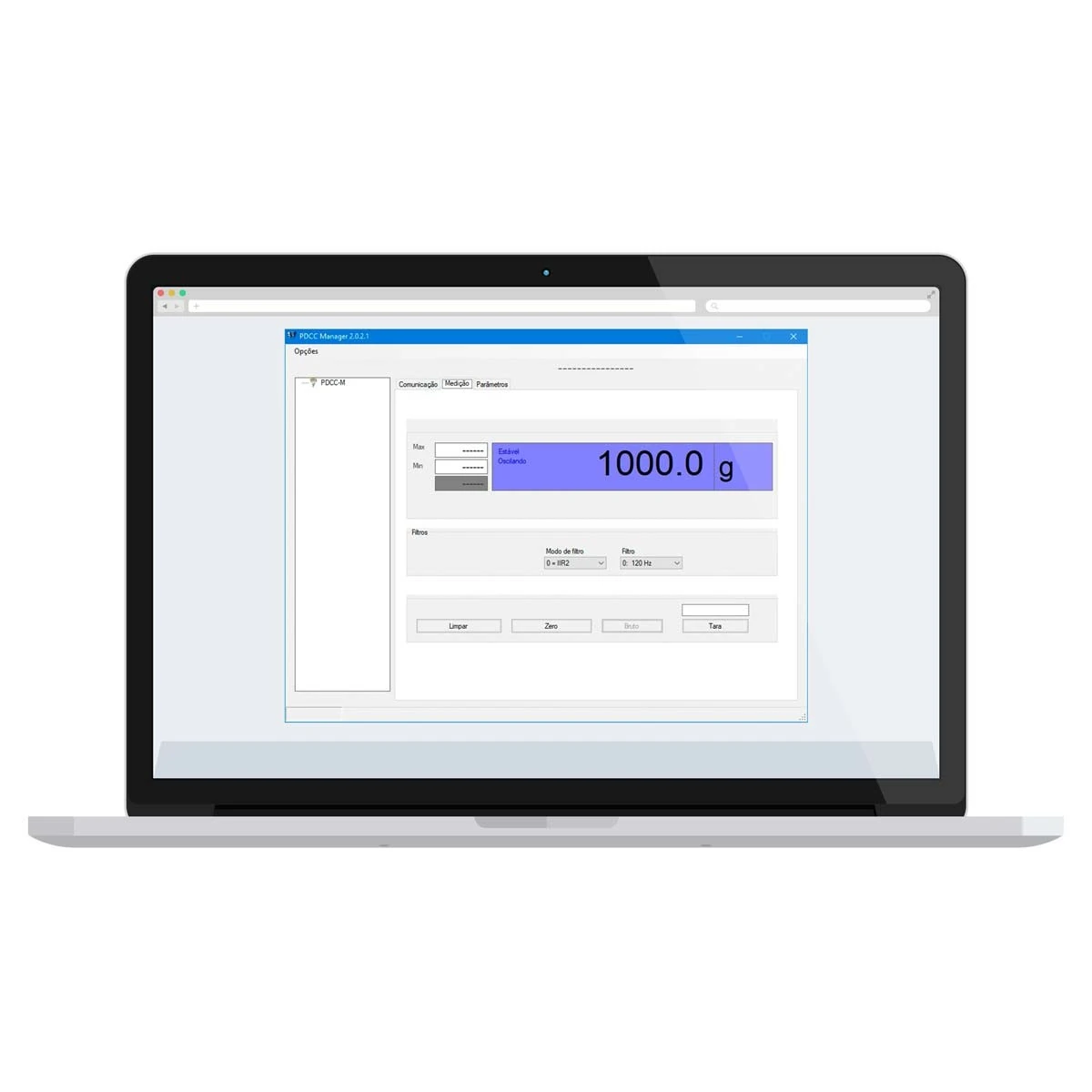 Software de pesaje PDCC Manager