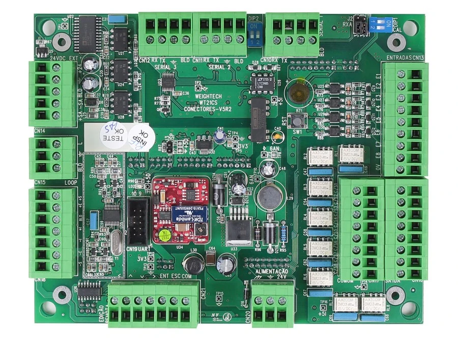 Pieza y accesorio de pesaje Placa principal con conectores