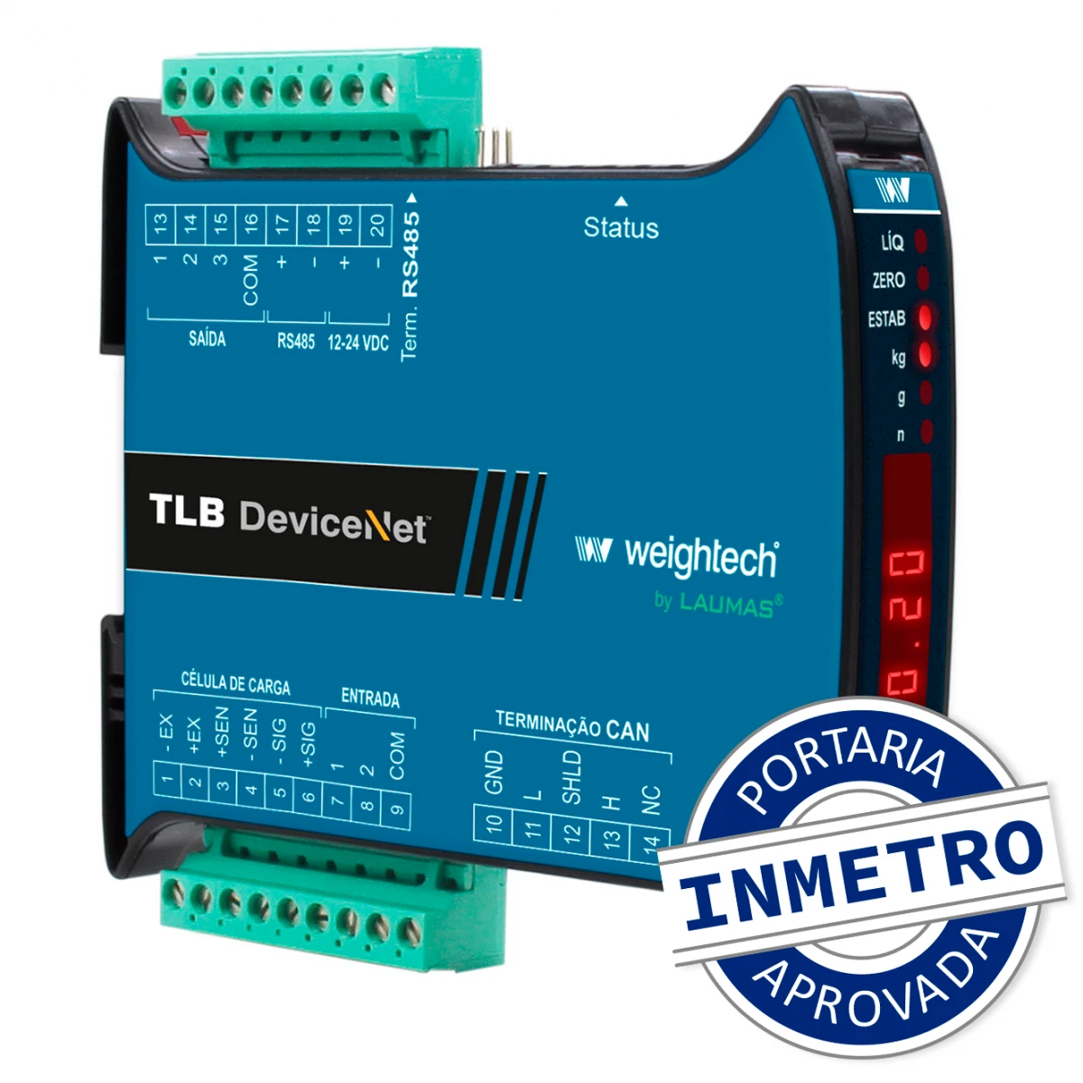 Transmisor de pesaje TLB DeviceNet