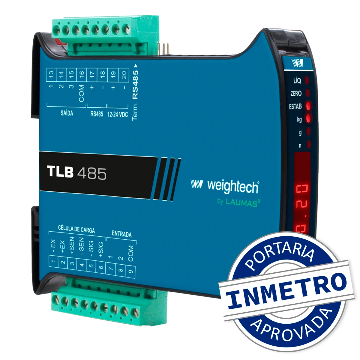 Transmisor de pesaje TLB RS485