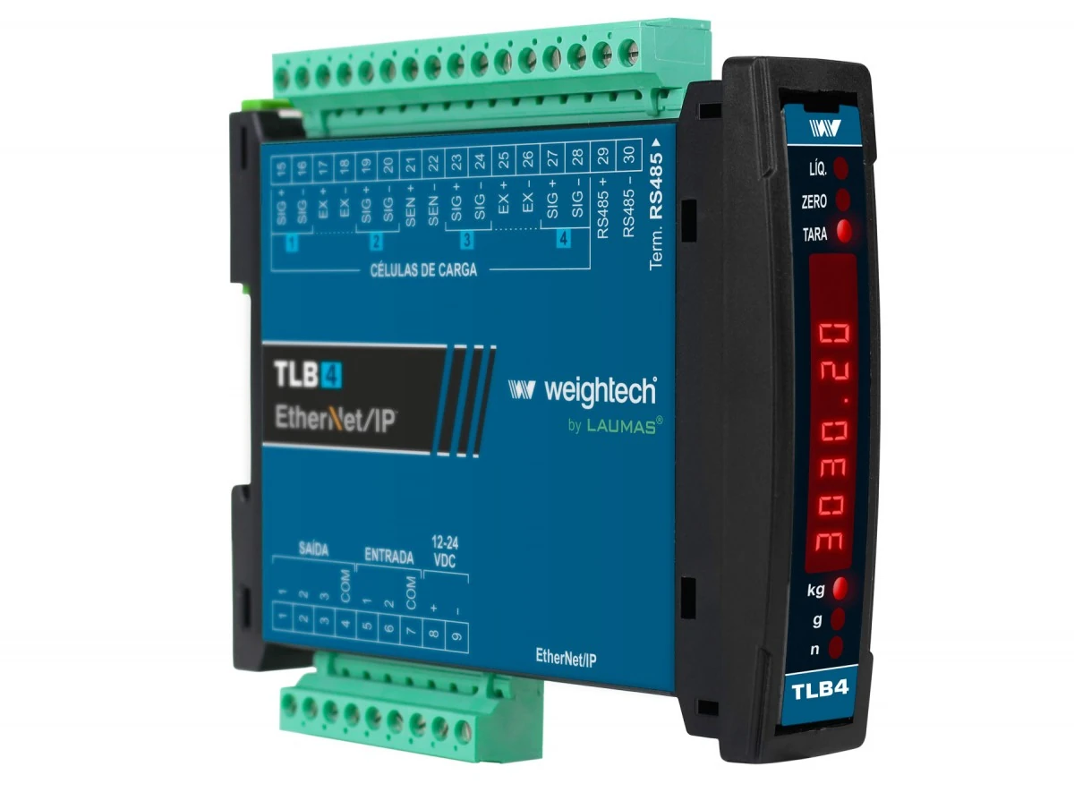Transmisor de pesaje TLB4 EtherNet IP
