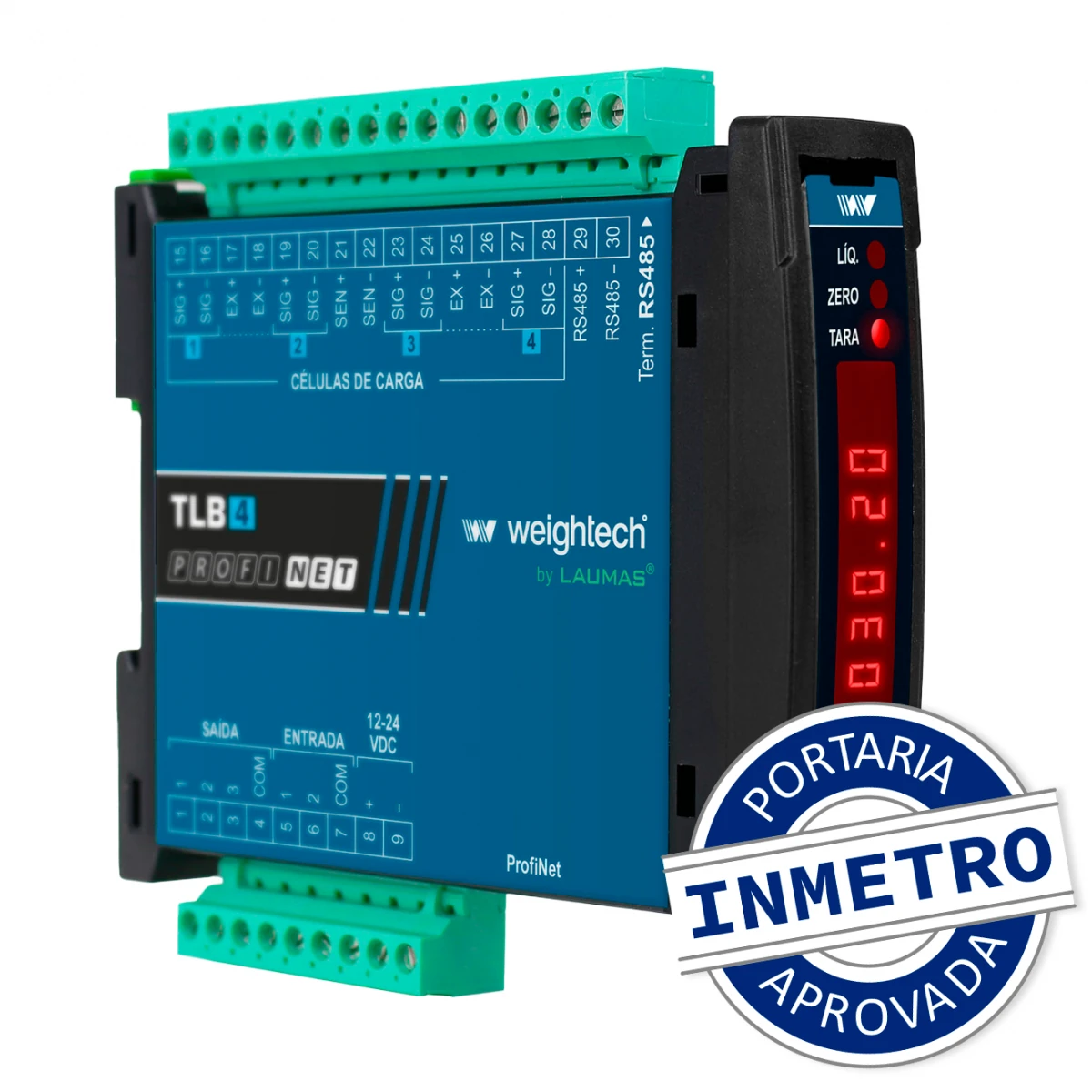 Transmisor de pesaje TLB4 PROFINET/IO