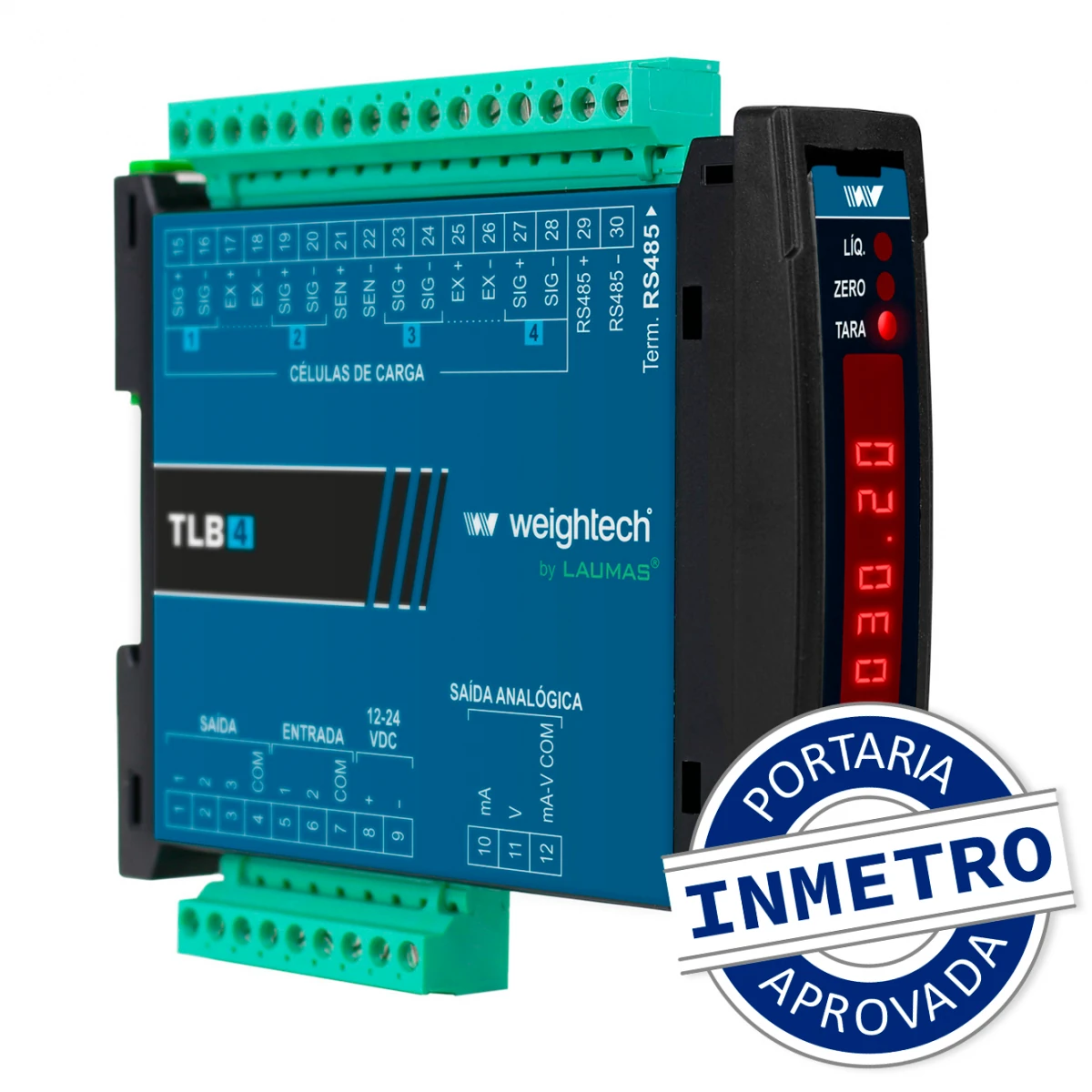 Transmisor de pesaje TLB4 (salida analógica)
