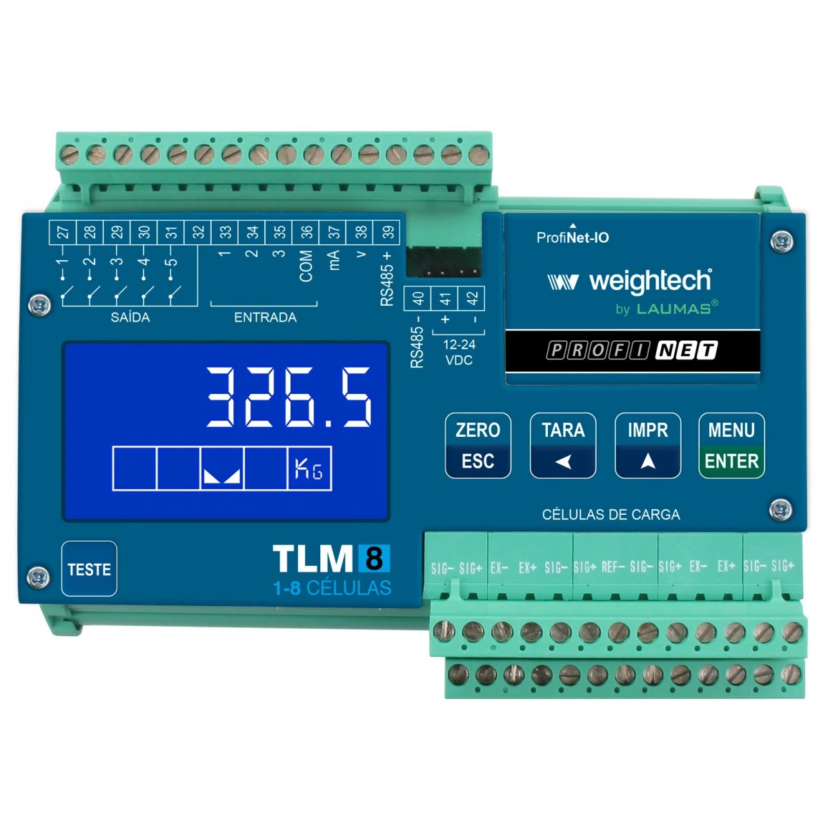 Transmisor de pesaje TLM8 PROFINET IO