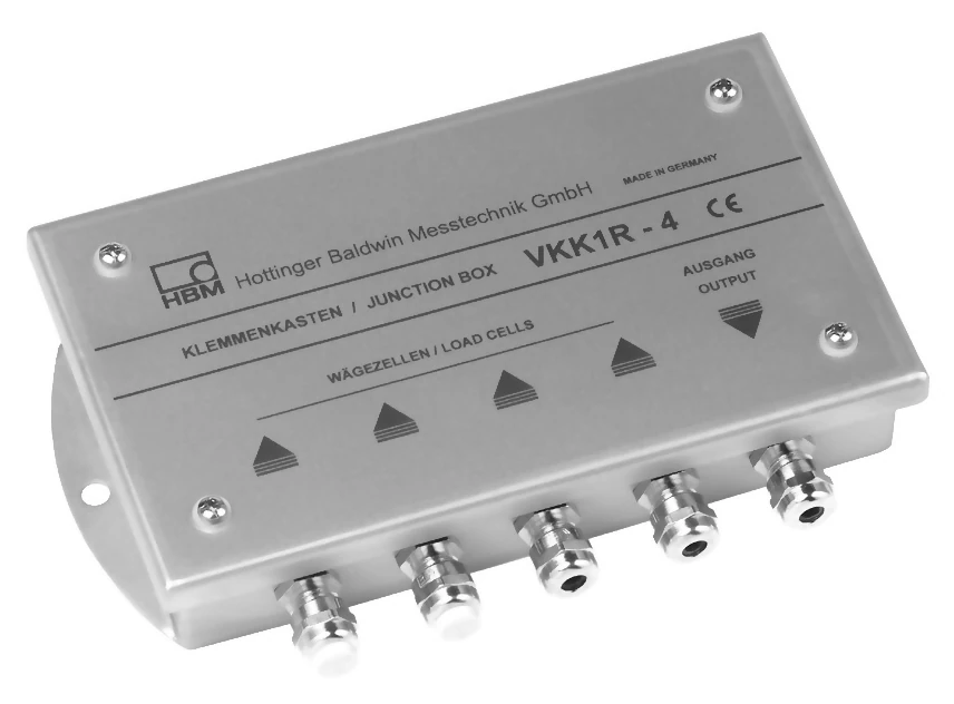 Caja de conexión para celdas de carga VKK1R-4