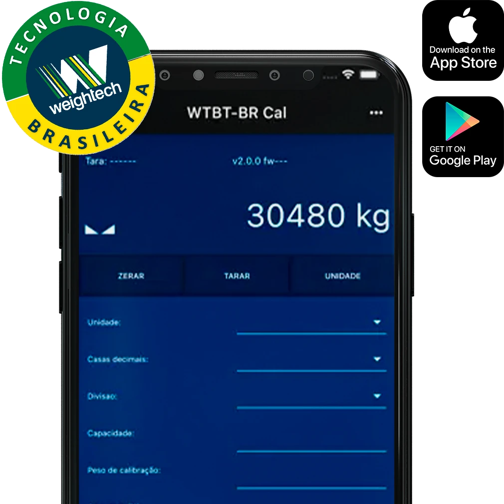 Software de pesaje WT-BT-BR Calibración