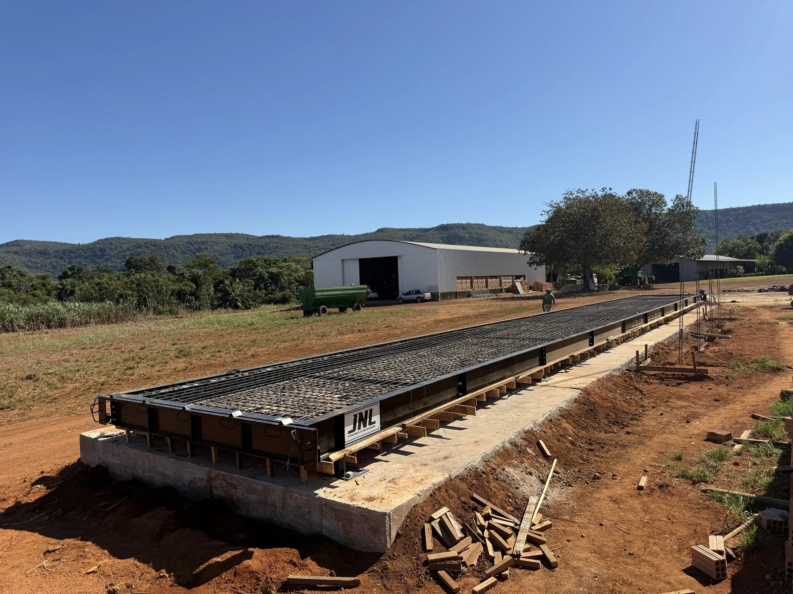 Montaje de la estructura · Obra JNL · SMARTFORCE