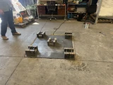 Calibración de báscula de plataforma con pesas patrón